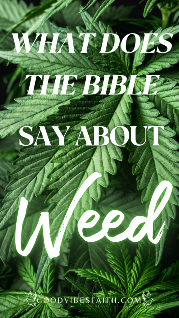 What The Bible Says About Weed