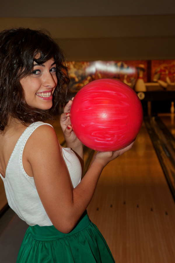 Woman Bowling