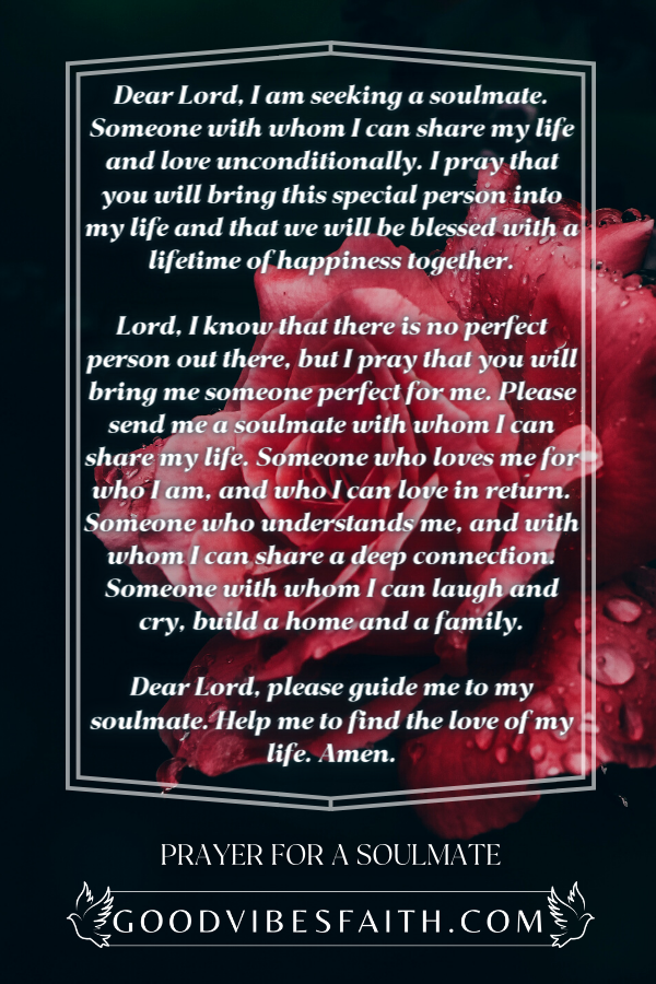 Prayer For A Soulmate