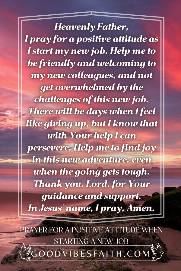 10 Prayers For Starting A New Job: 10 Blessings To Kickstart Your First Day