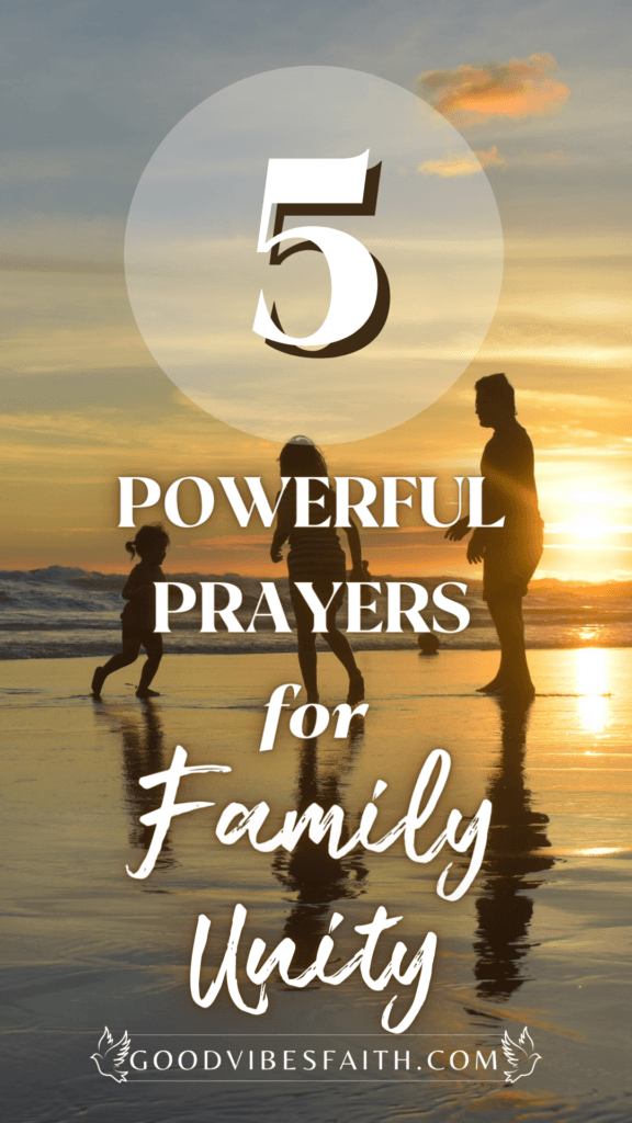 Prayer For Family Unity