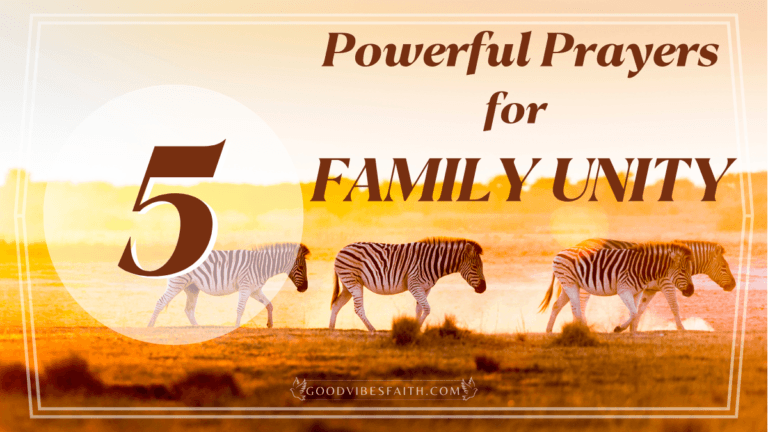 5 Powerful Prayers For Family Unity, Love, And Peace