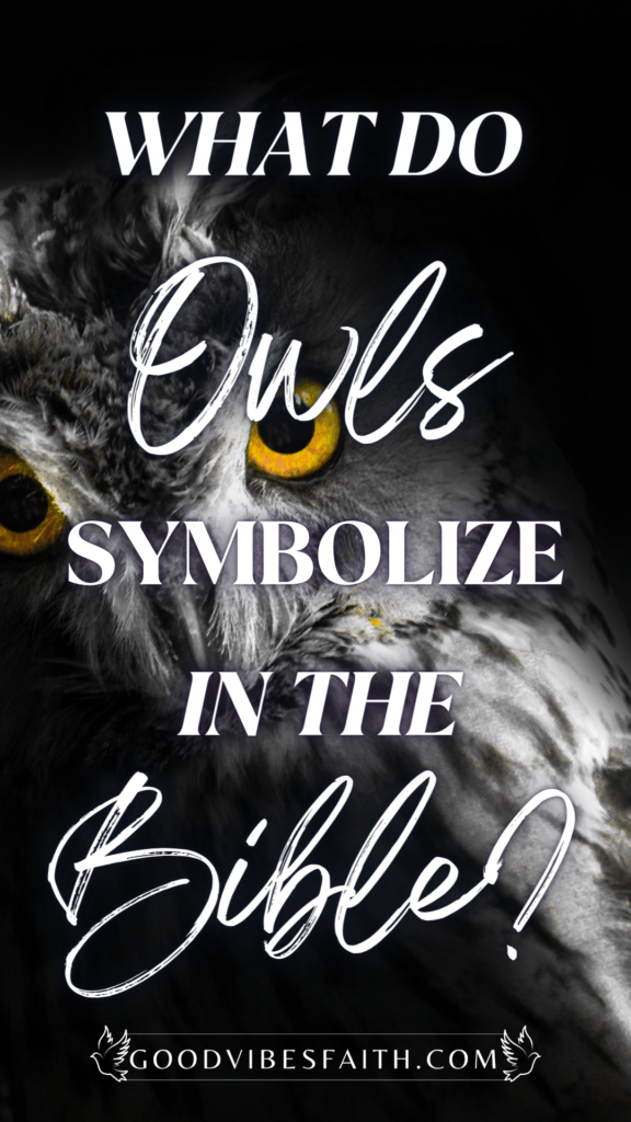 What Do Owls Symbolize In The Bible