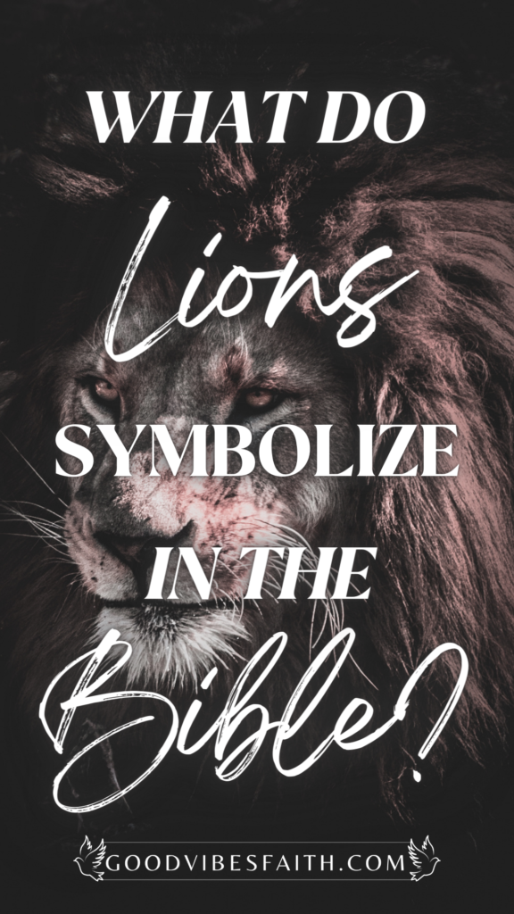 What Lions Symbolize In The Bible